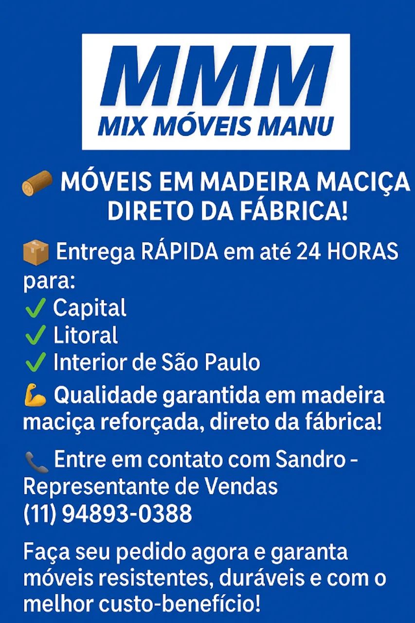 TRELICHE BRANCA DE MADEIRA MACIÇA  - Foto 3