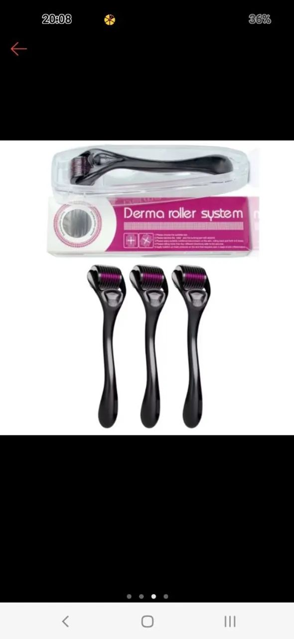 Rolo de Derma para tratamento facial - Foto 2