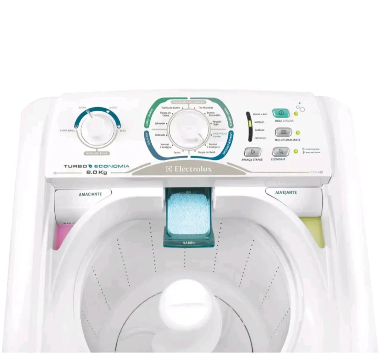 Máquina de Lavar Electrolux 8kg Turbo Eco - Foto 3