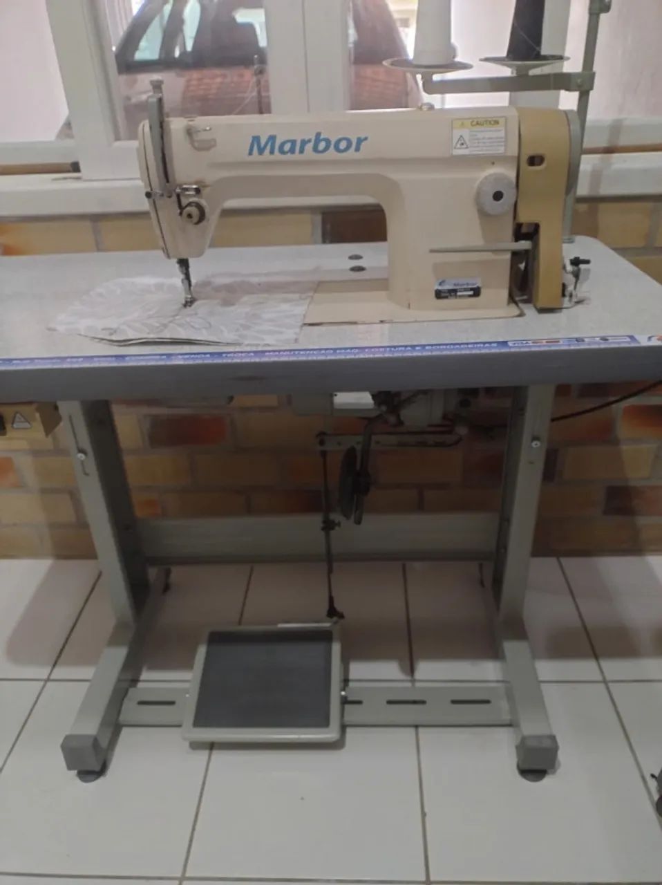 Máquina de Costura Reta Marbor MRB154 - Completa e 100% Funcionando!