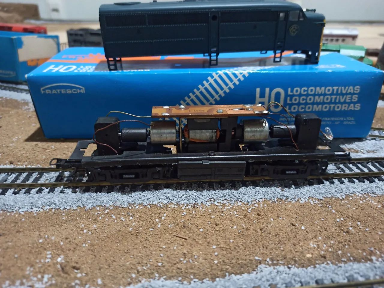Trem de Ferro de Coleção - Locomotiva - Foto 2