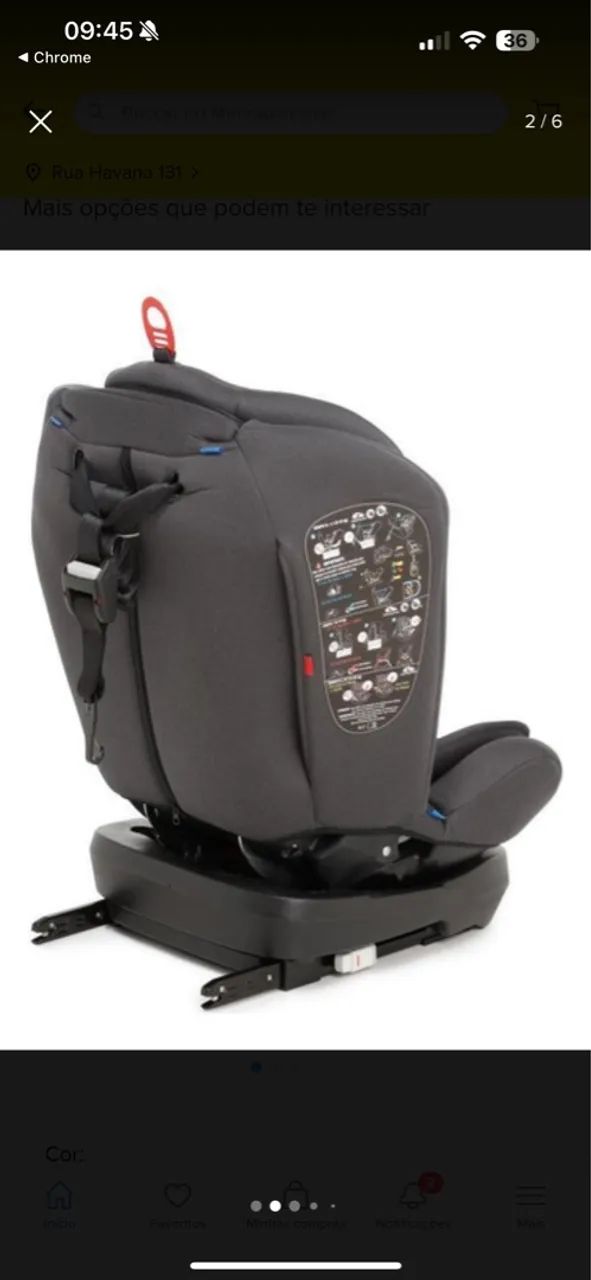 Cadeirinha Galzerano 360graus
