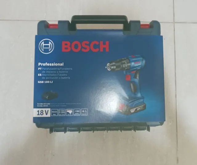 Furadeira Bosch a bateria 18V BRUSHLESS
