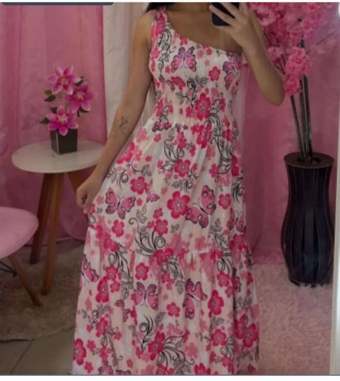 Vestido longo nula manga  - Foto 4