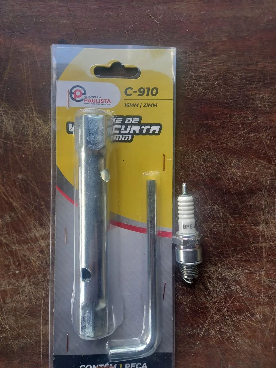 Chave de vela + vela fusca