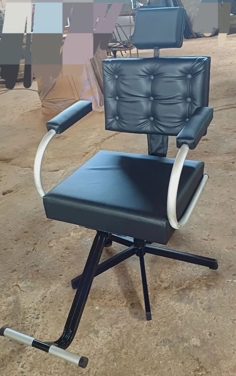Poltronas Giratórias para Salão de Beleza - Cores Vibrantes - Foto 4