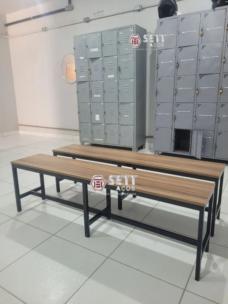 Bancos e Roupeiros para Vestiário 