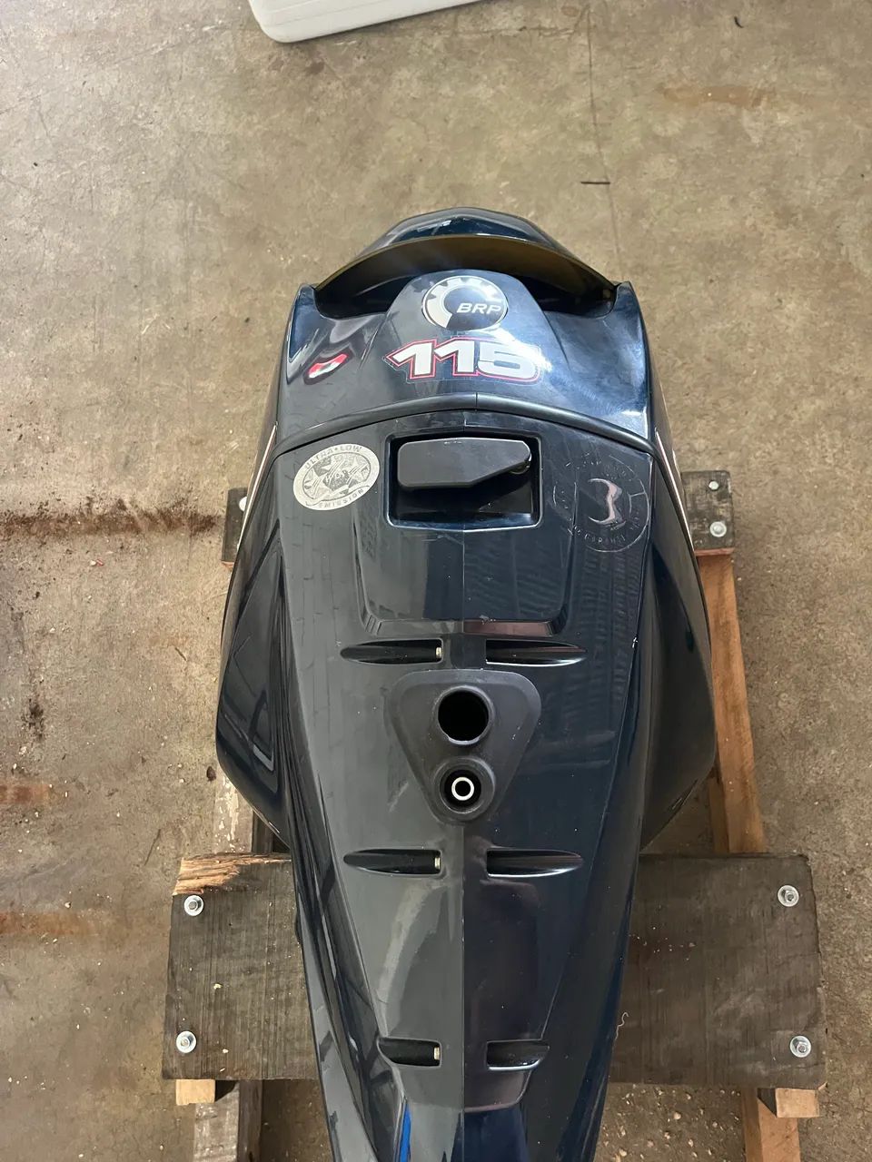 EVINRUDE de 115 com 600 horas - Foto 3