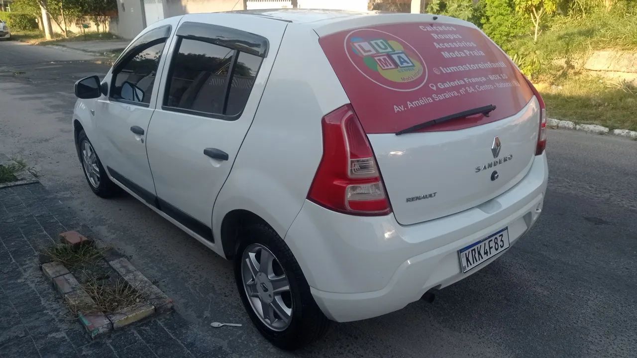 Sandero 1.6 8v completo + GNV - Foto 2