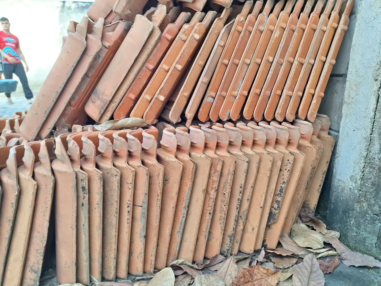 Telhas Cerâmicas Usadas