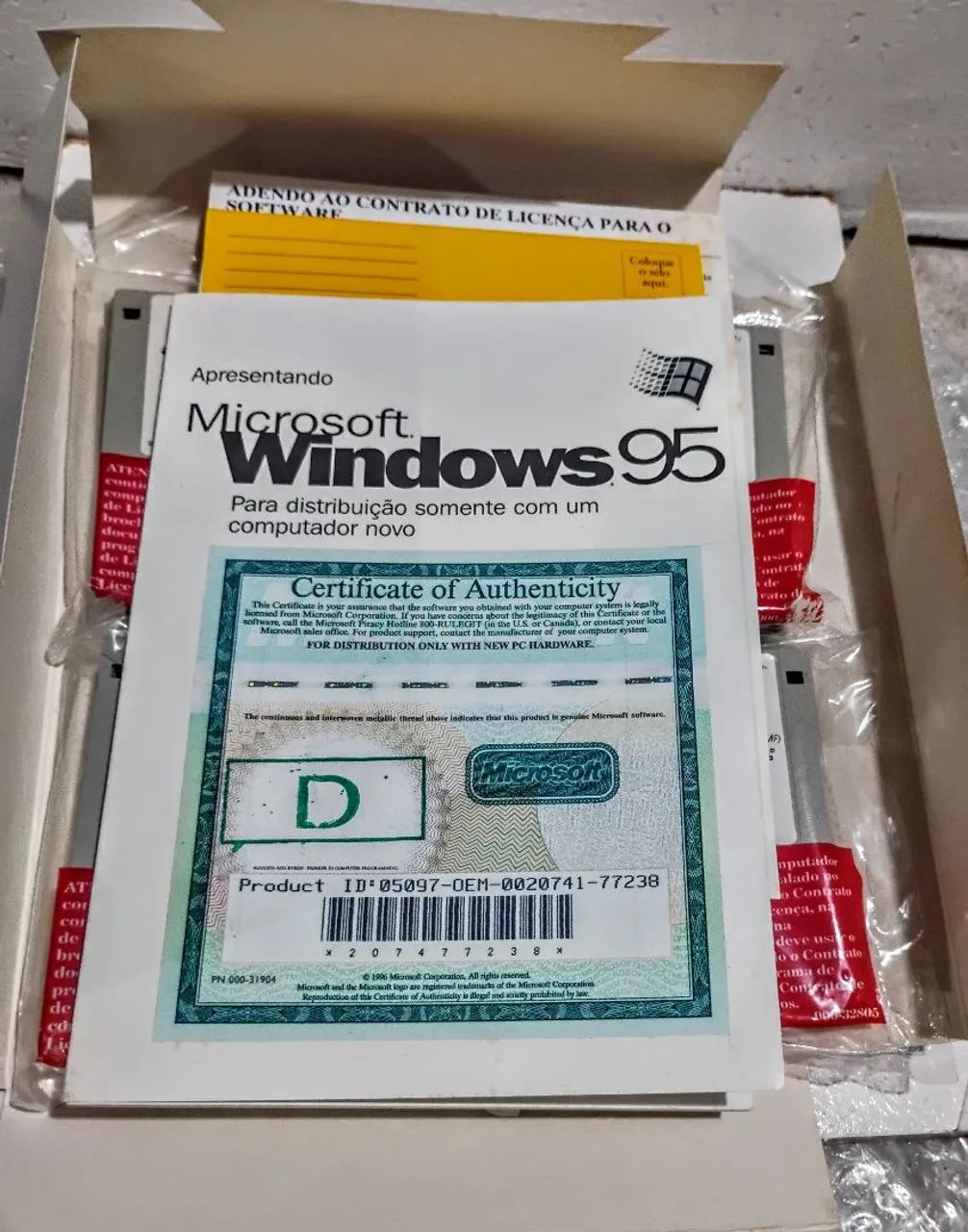 Relíquia. Lacrado. Windows 95. - Foto 3