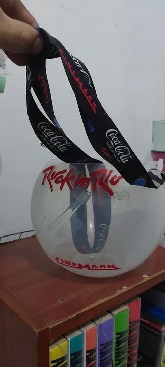BALDE DE PIPOCA  Coca-Cola Cinemark Rock in Rio