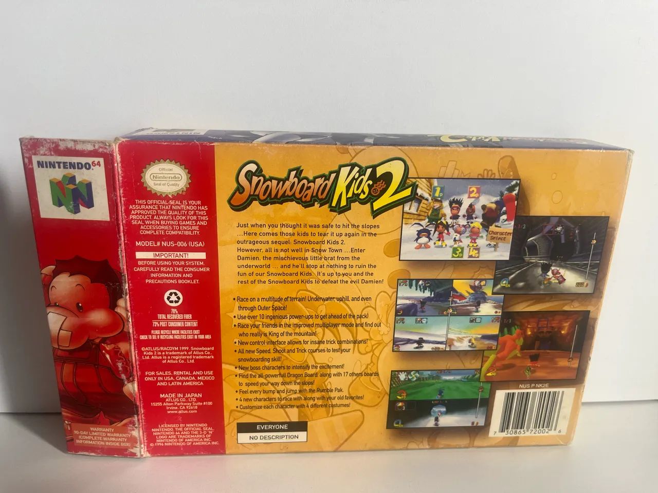 Snowboard Kids 2 - Nintendo 64 - Foto 3