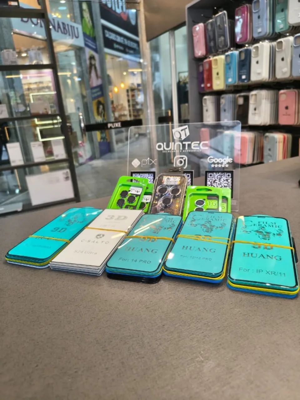 PELÍCULA PARA TODOS MODELOS IPHONE (LOJA FISICA)