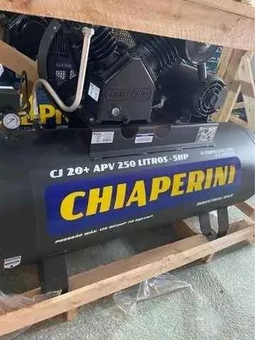 Compressor de Ar 250L Industrial 5HP 175 Libras  - Chiaperini (Novo) - Foto 5