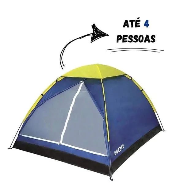 Barraca de Camping Iglu 4 Pessoas tenda acampamento - Foto 2