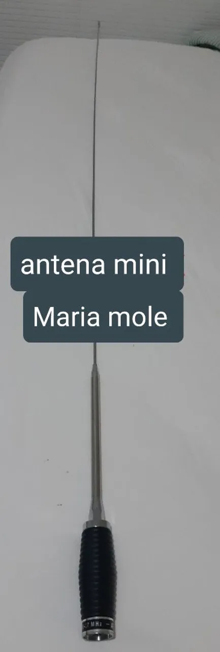 Antena mini Maria mole steelbras para rádio PX