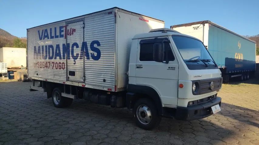 volkswagen/vw 8.160, ano 2014/2014, com bau, branco - Foto 2