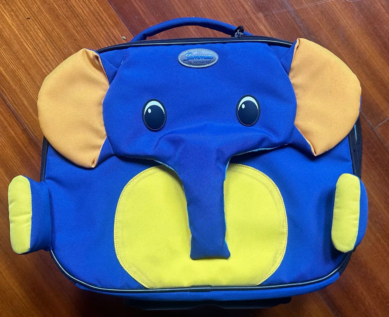 mala samsonite de cabine infantil 40cm 2 rodas elefante