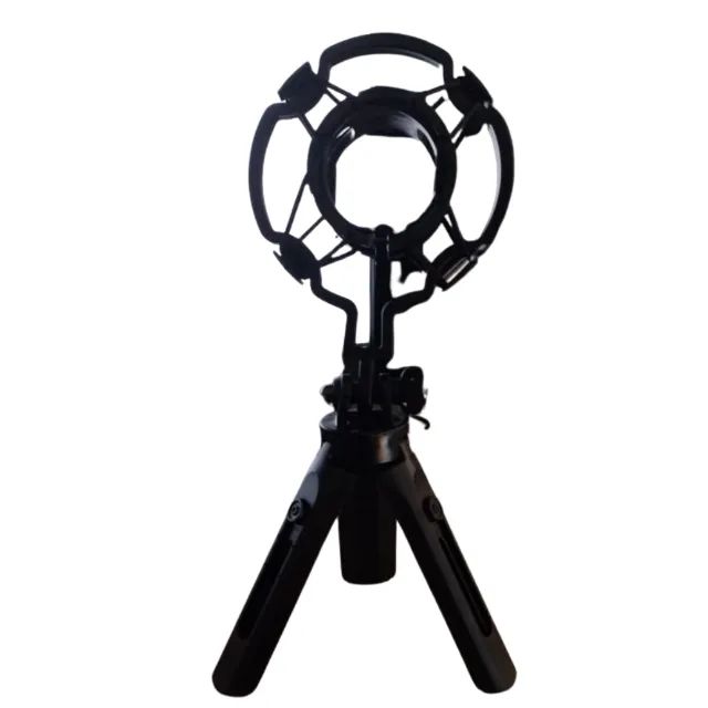  Suporte DE MESA -  ARANHA PARA  microfone, Universal, Cor Preta, - Foto 2