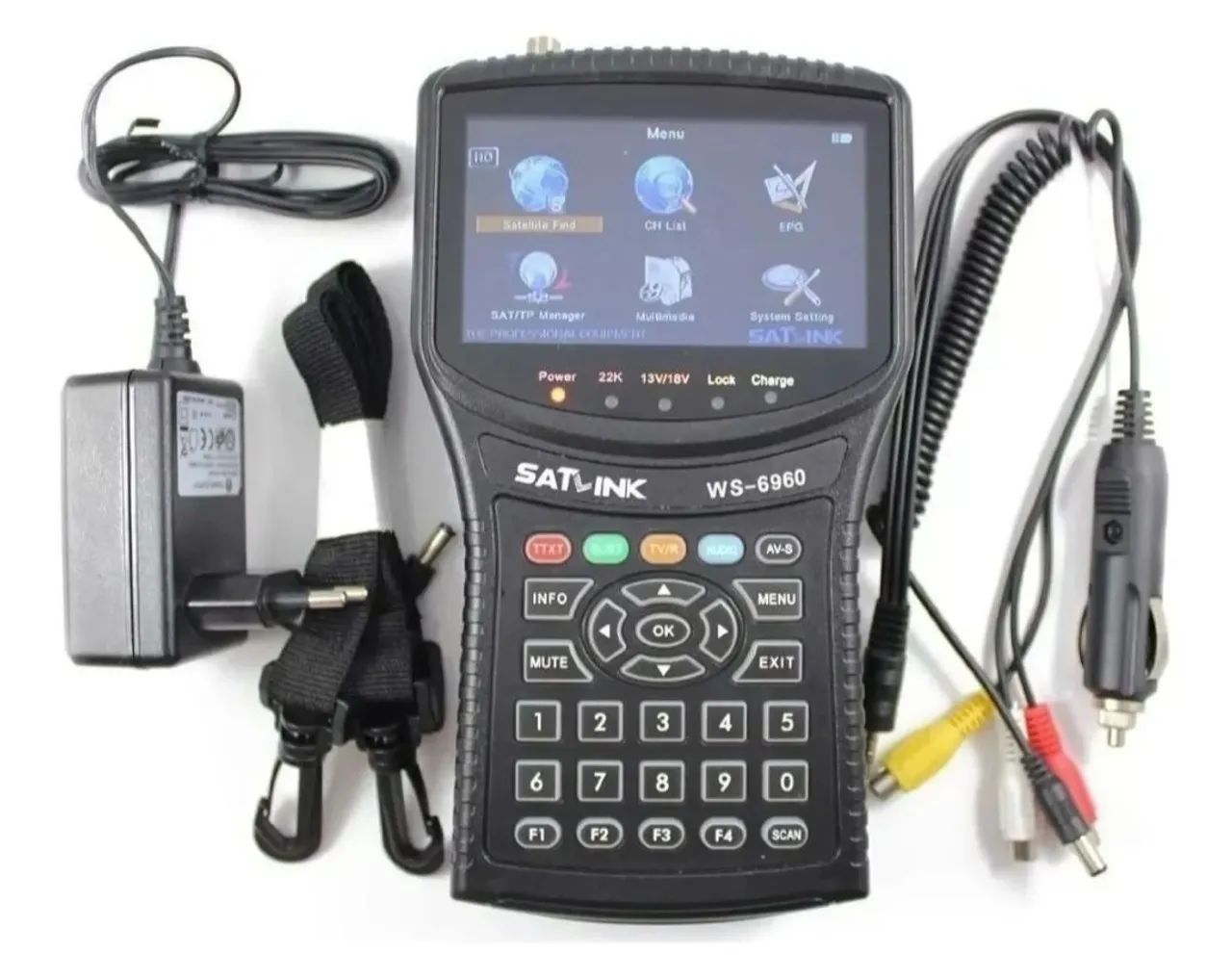 Satlink WS-6960 - Testador de Satélite Profissional
