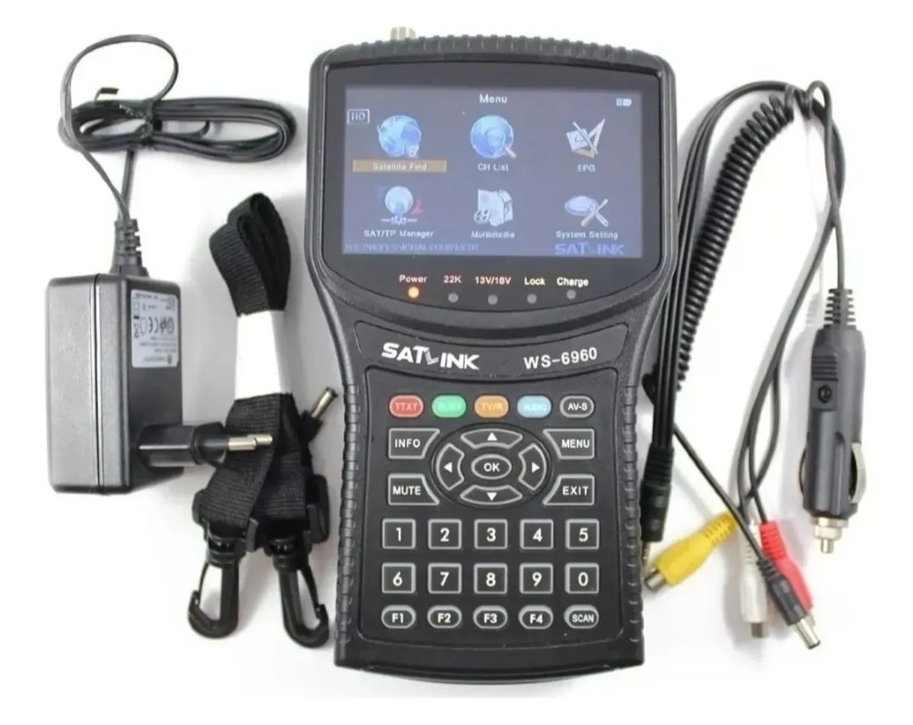 Satlink WS-6960 - Testador de Satélite Profissional