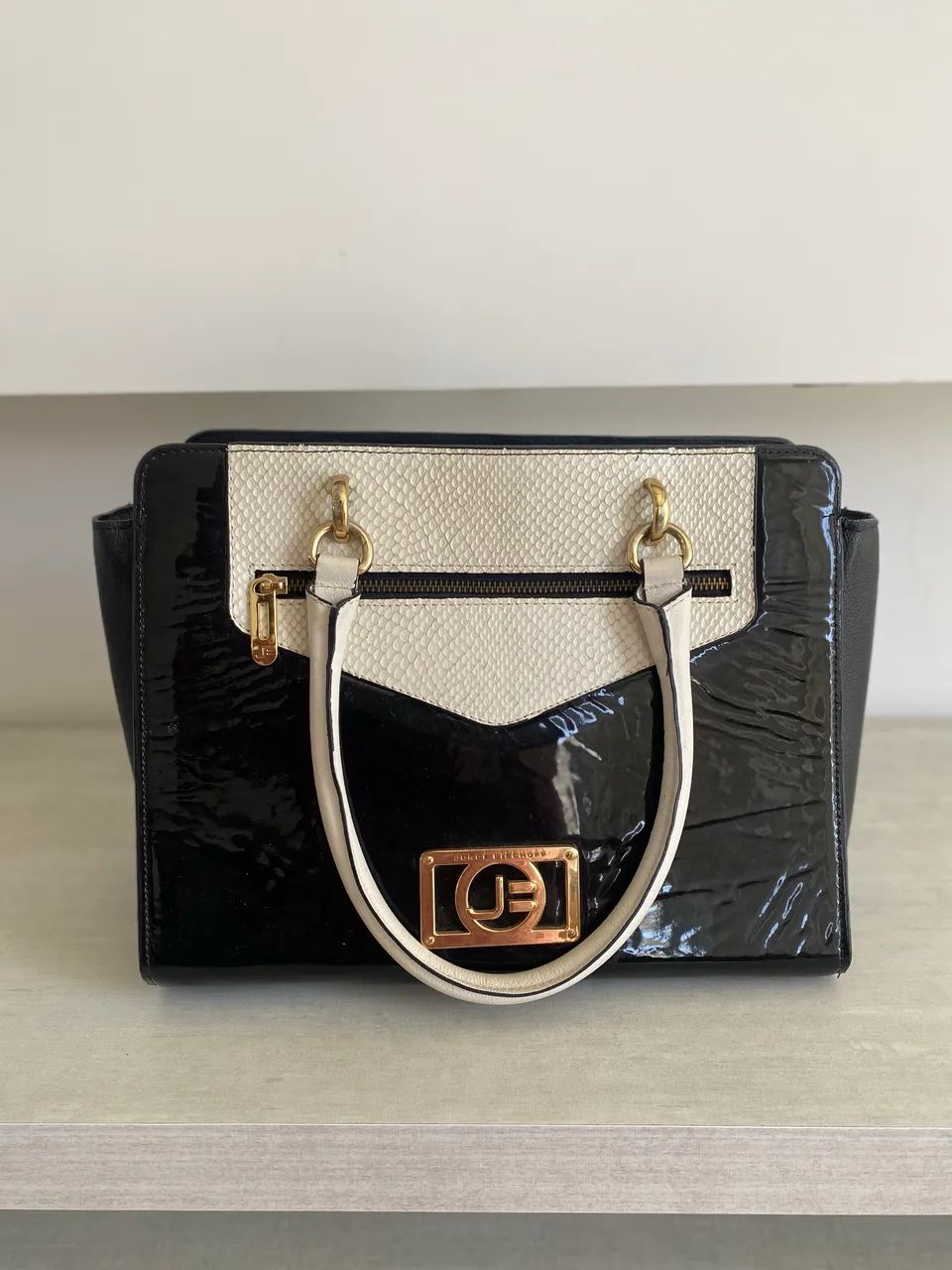 Bolsa couro Jorge Bischoff