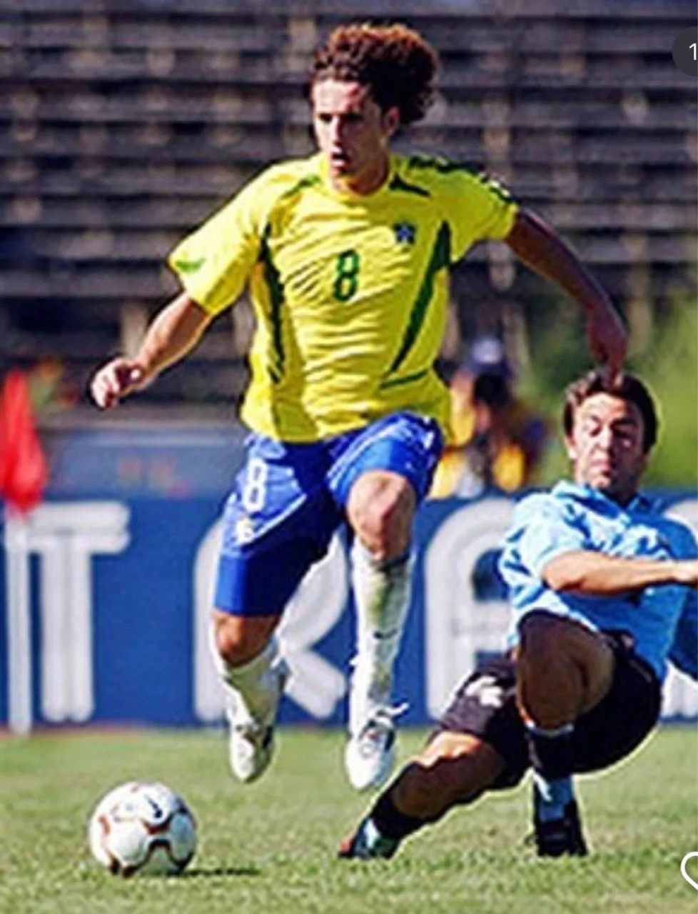 Camisa Seleção Brasil 2002 - 2004 de Jogo - Foto 6