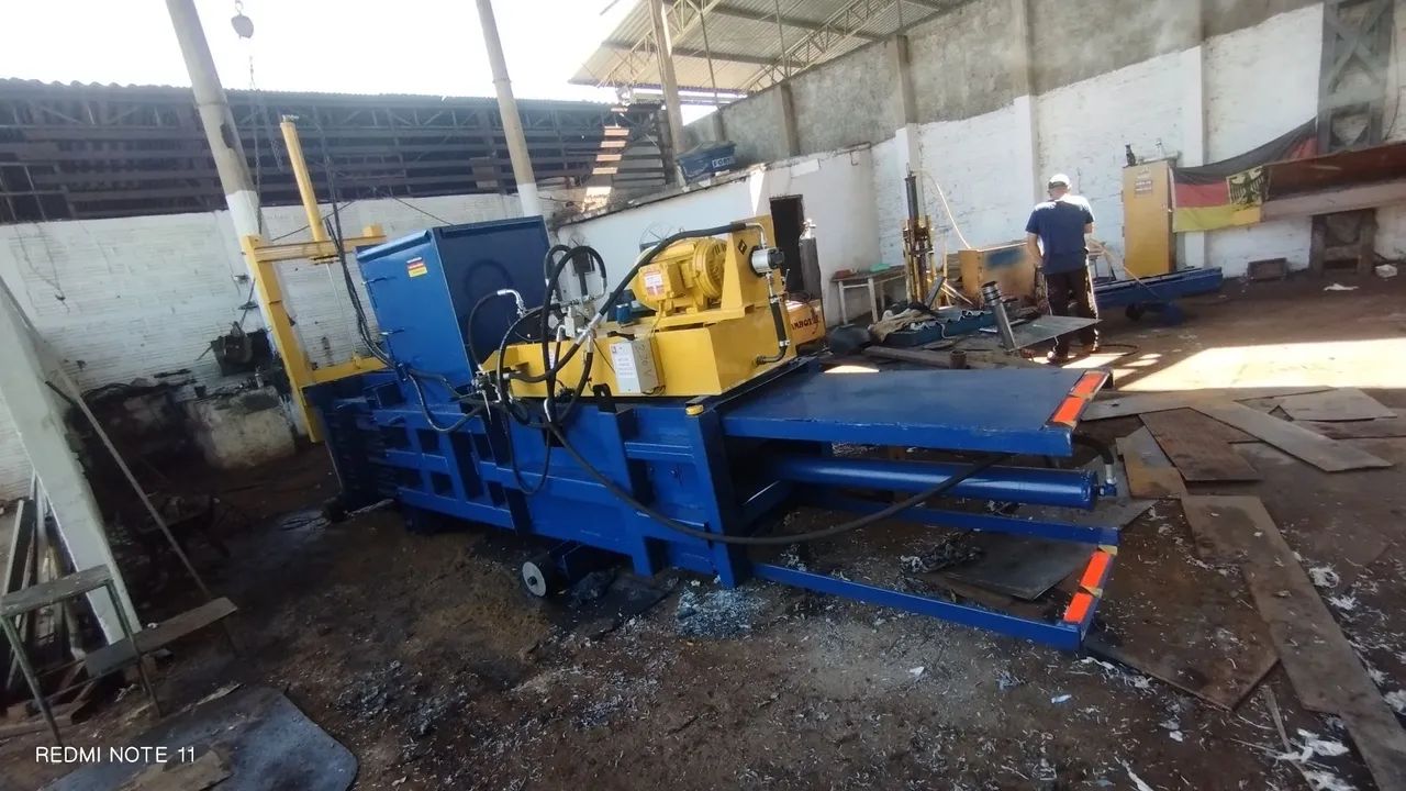 Prensa enfardadeira para reciclagem horizontal  - Foto 5