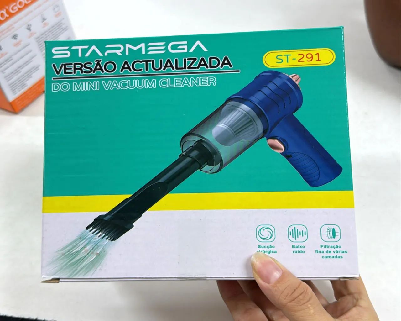 Mini aspirador portátil recarregável 