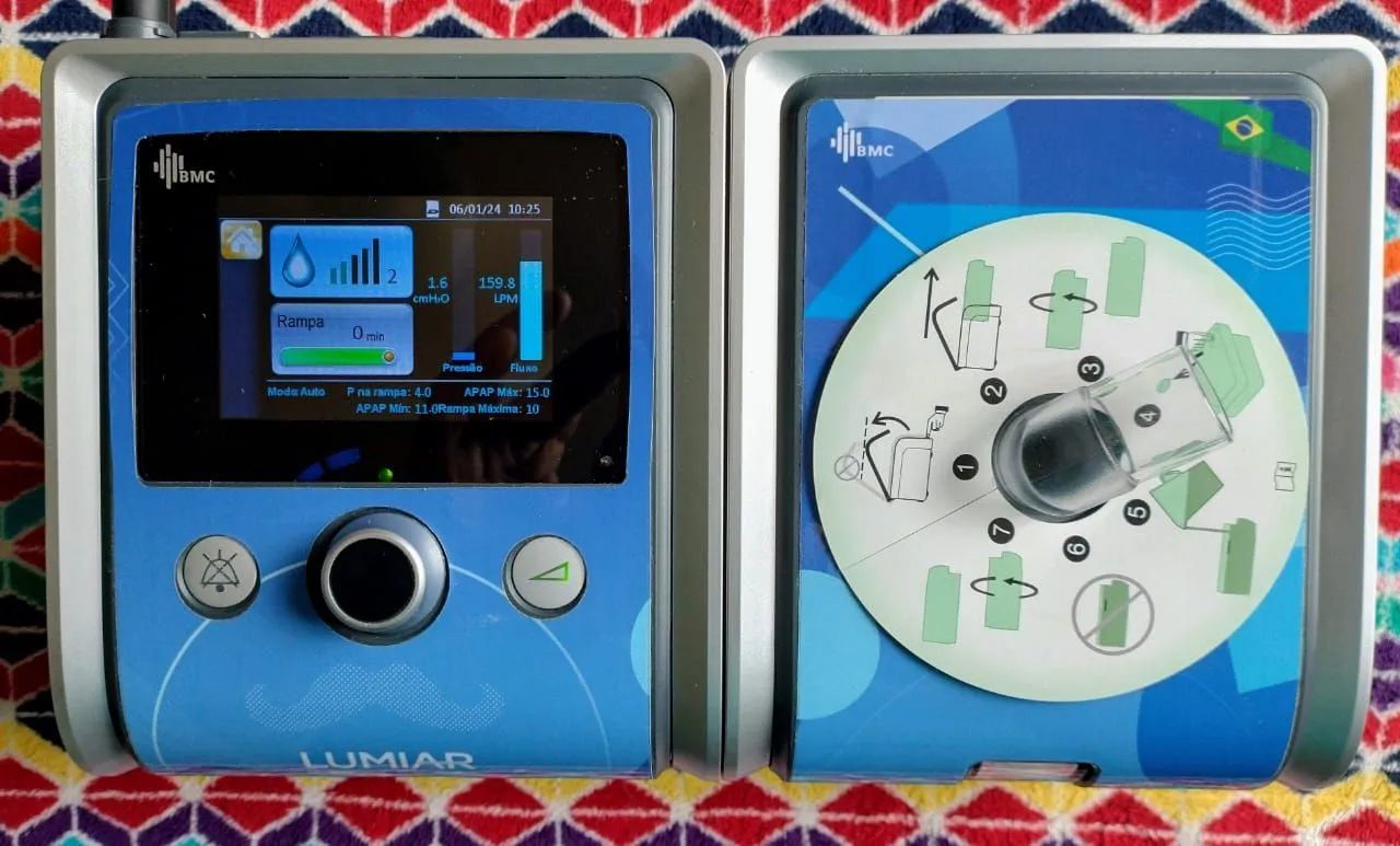 Aparelho de CPAP LUMIAR - Usado