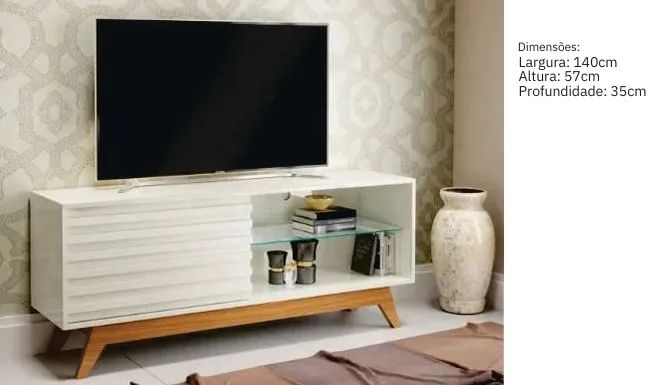 Rack belíssimo, sofisticado e fino acabamento - Foto 2