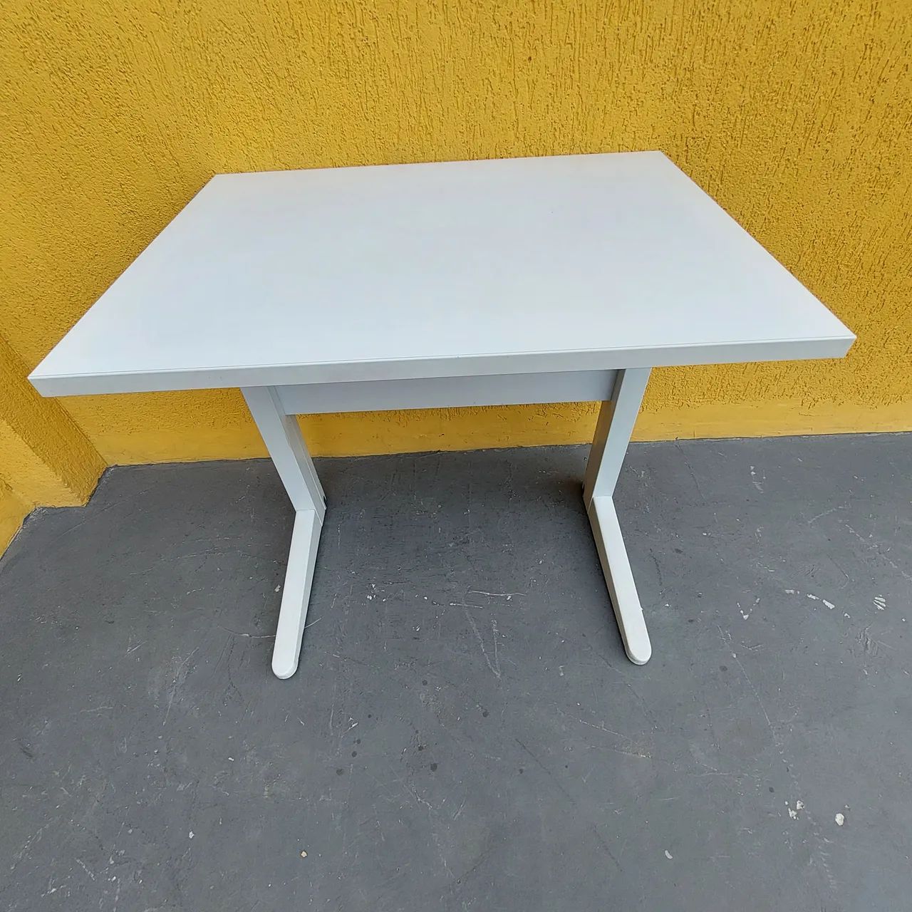 Mesa de Escritório cinza 80x60cm - Foto 4