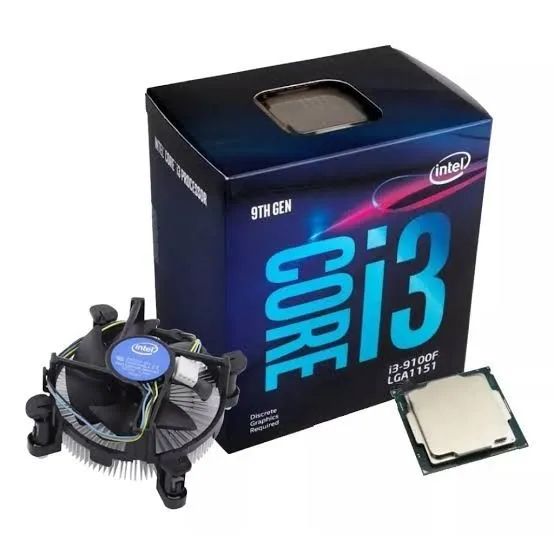 Processador Intel core i3 9100f (quad core 9° geração)