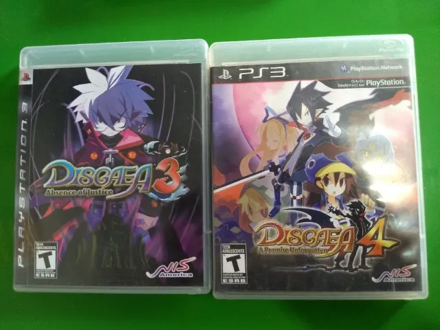 Disgaea 3 e 4 - PS3
