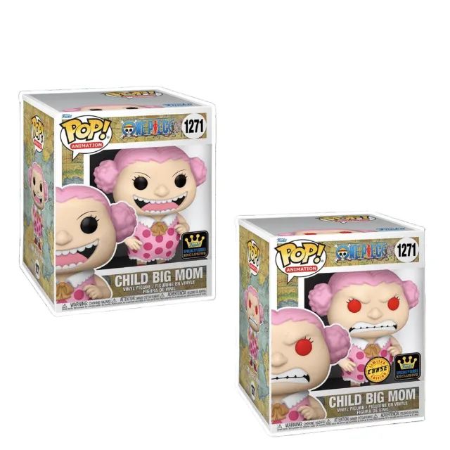 Combo 2 Pops: Child Big Mom Comum + Chase - One Piece - #1271