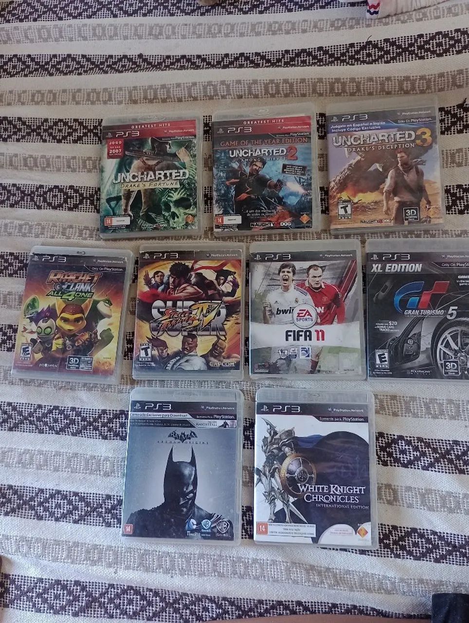  jogos PS3 - Uncharted, FIFA, Batman, Gran Turismo e muito mais! - Foto 4