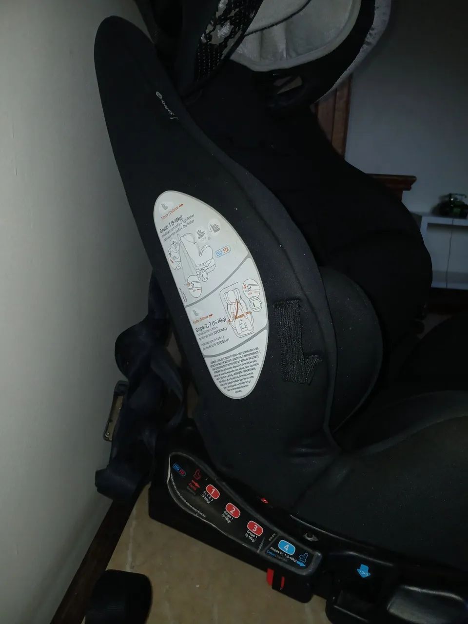 Cadeira Infantil com Encosto de Cabeça e Airbag - Foto 3