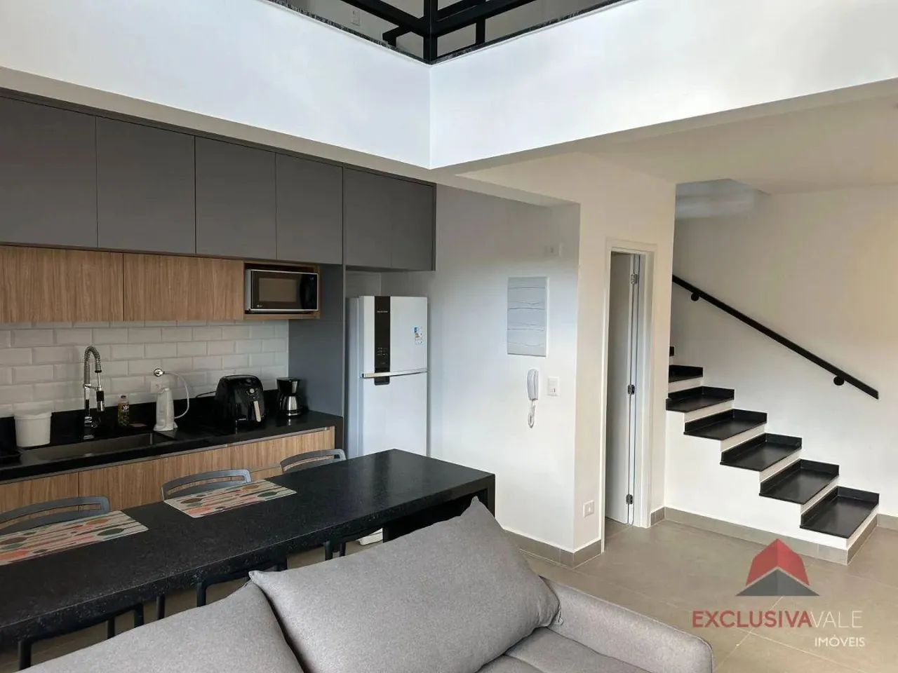 Apartamento tipo Loft Mobiliado com 1 dormitório à venda, 78 m² por R$ 790.000 - Jardim Aq
