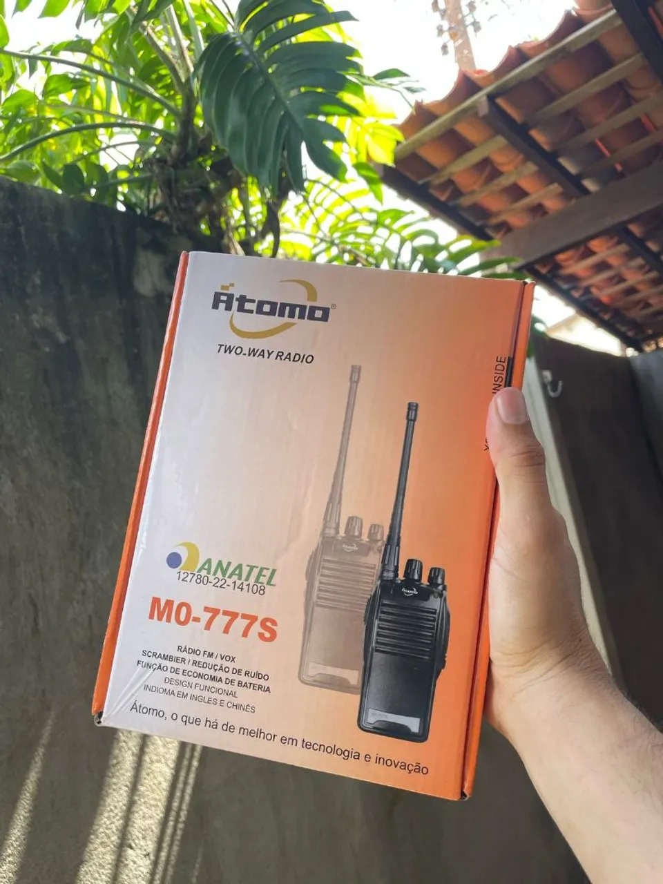 Rádio comunicador BF777S - Novo