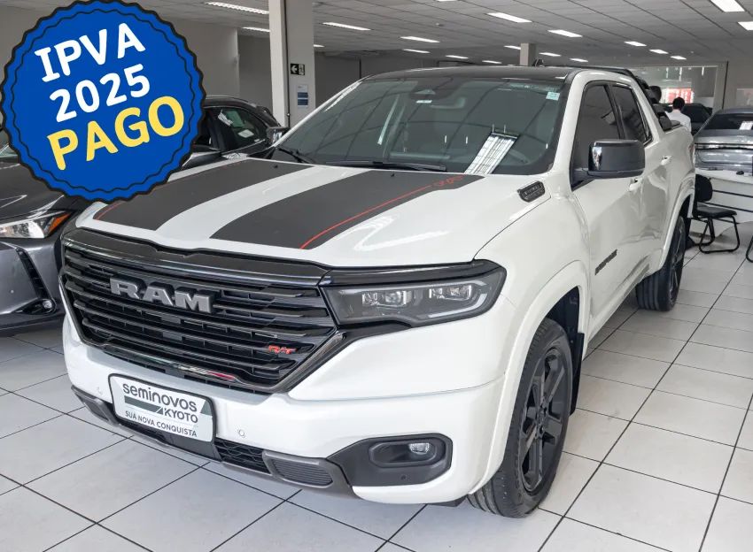 Ram RAMPAGE 2.0 HURRICANE 4 TURBO GASOLINA R/T 4X4 AUTOMÁTICO.