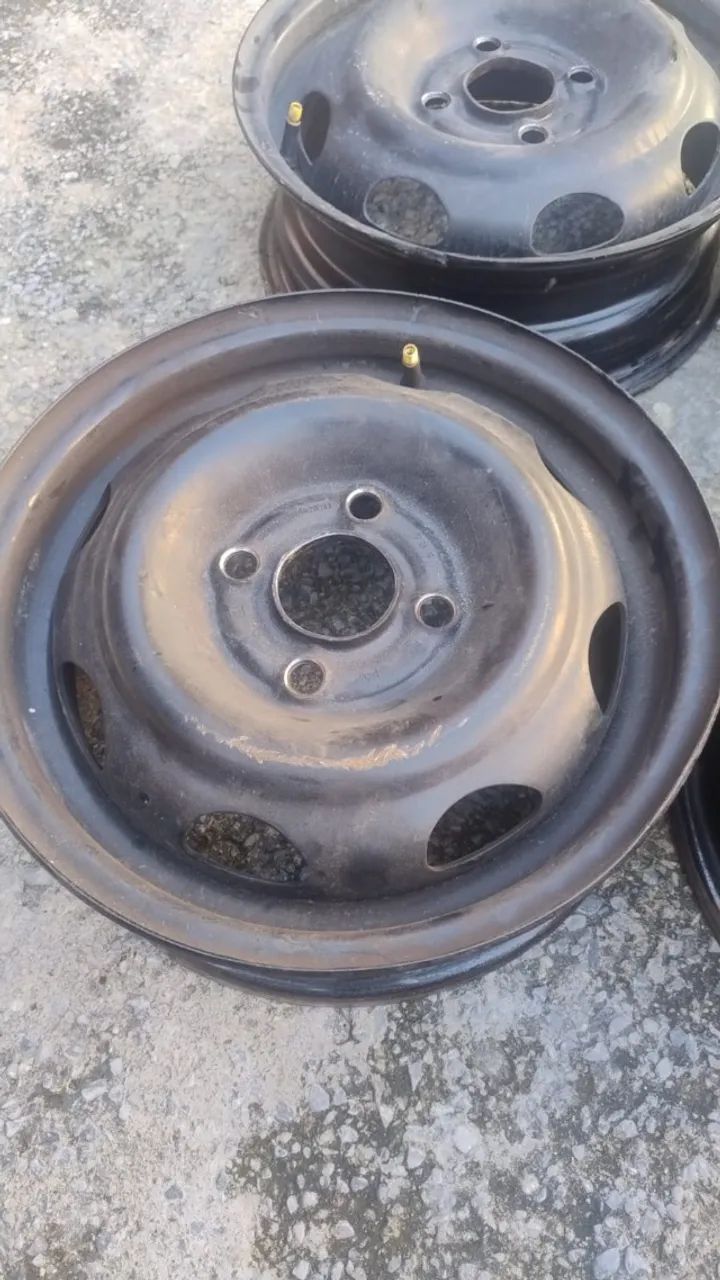 Rodas aro 13 em otimo estado - Foto 3
