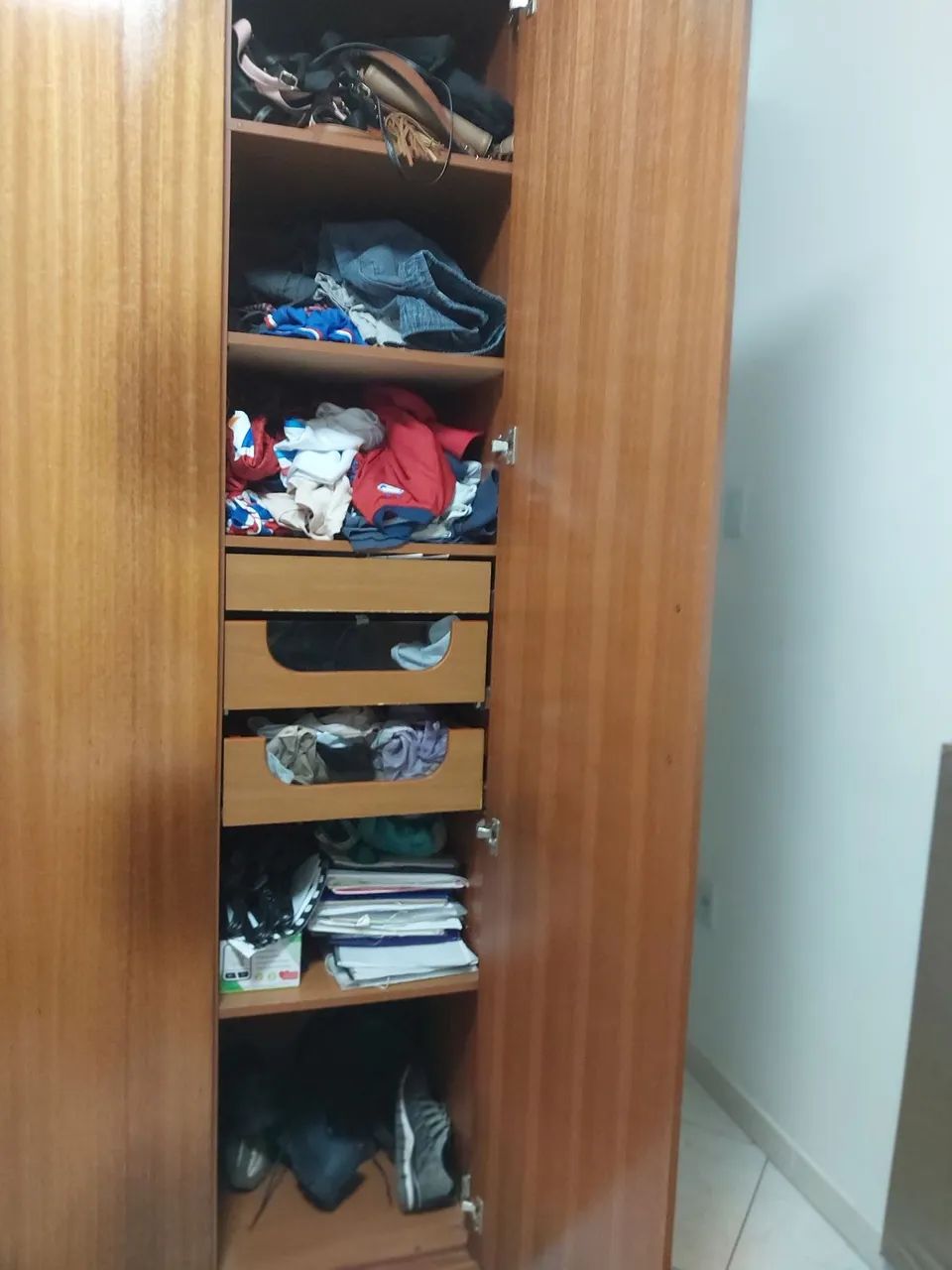 Solid Wood Wardrobe64330722012418123