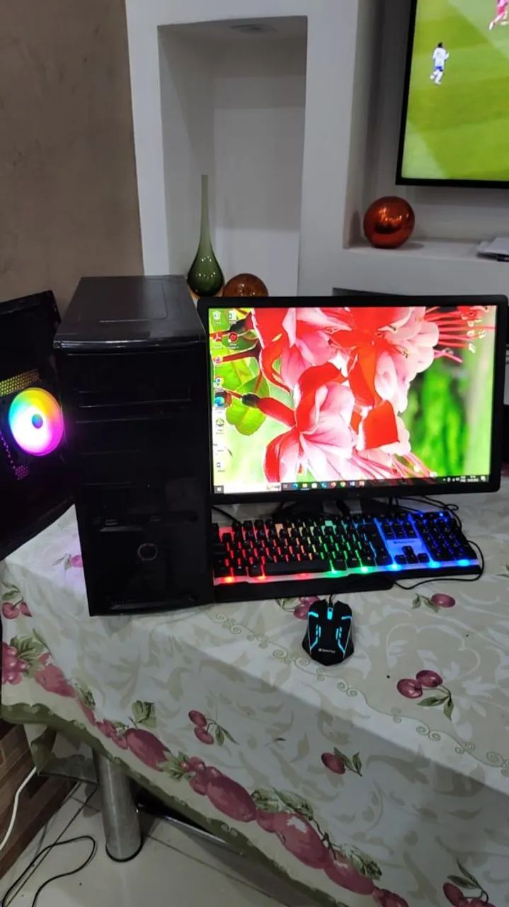 PC Core i3 sexta geração 22 polegadas. 8Gb DDR4 HD 500G  - Foto 3