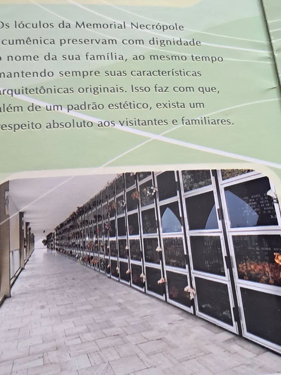 Vendo Lóculo no Cemitério Memorial Necrópole Ecumênica em Santos - Foto 2
