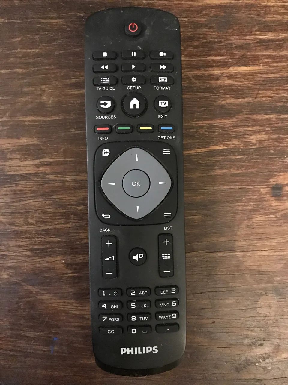 Controle remoto Philips smart 