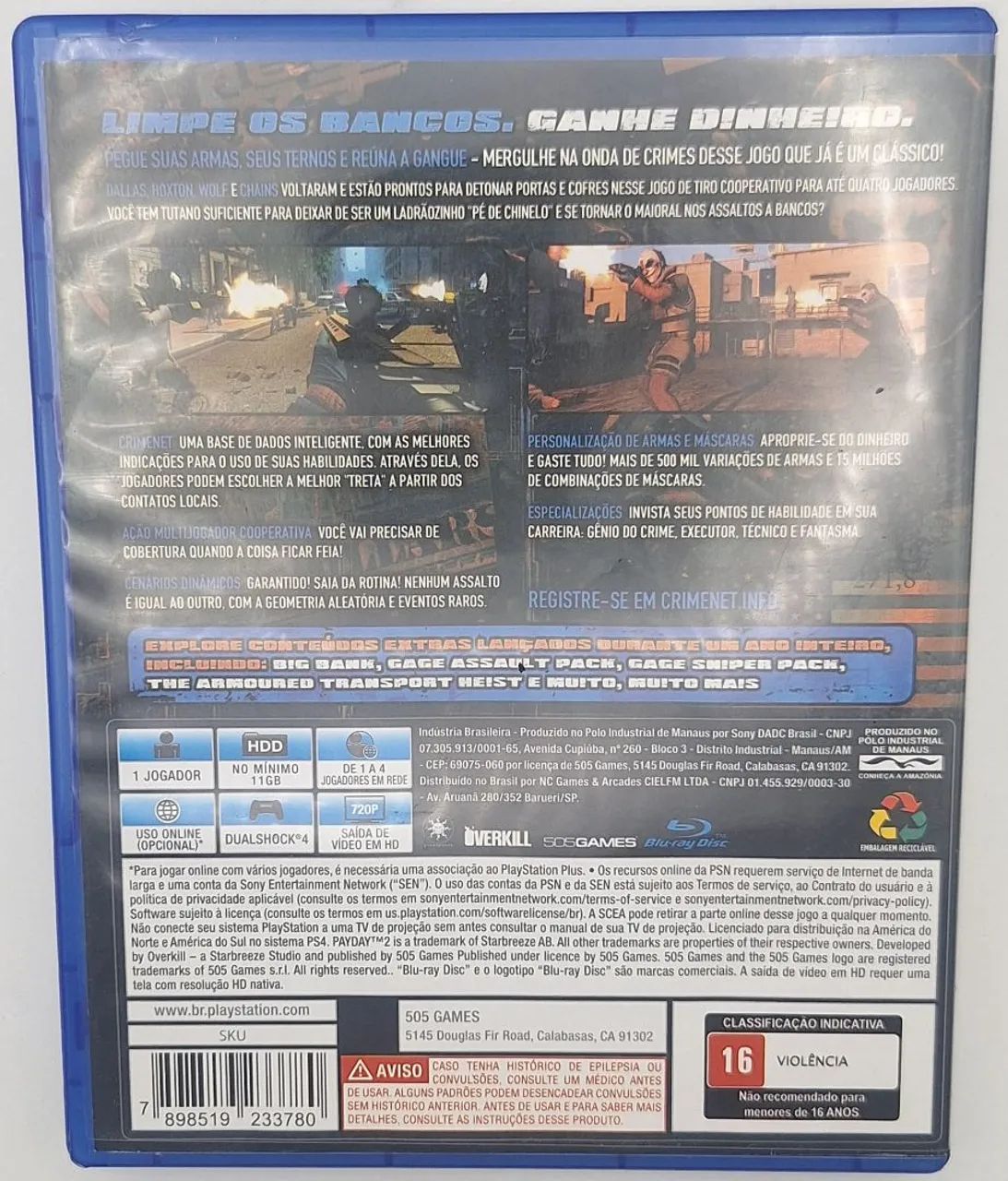 Pay Day 2 - PS4 - Foto 2