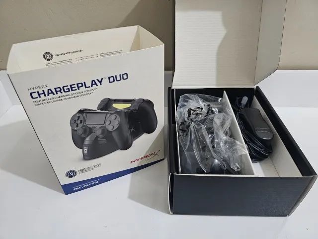 BASE DE CARREGAMENTO PS4 DUALSHOCK 4 HYPERX - Foto 2
