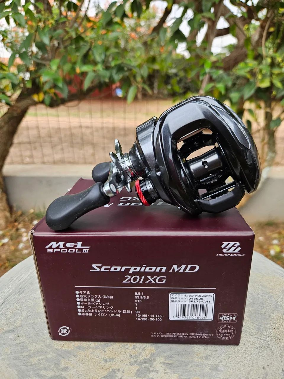 Carretilha Shimano Scorpion MD 201XG - Esportes Aquáticos
