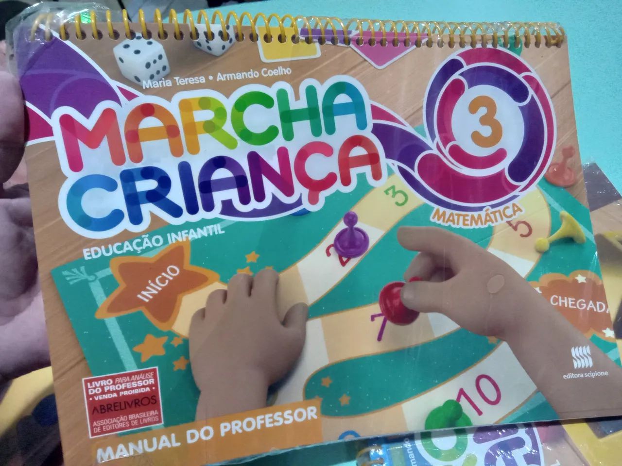 Livro didático Marcha Criança 3 - Matemática - Educação Infantil